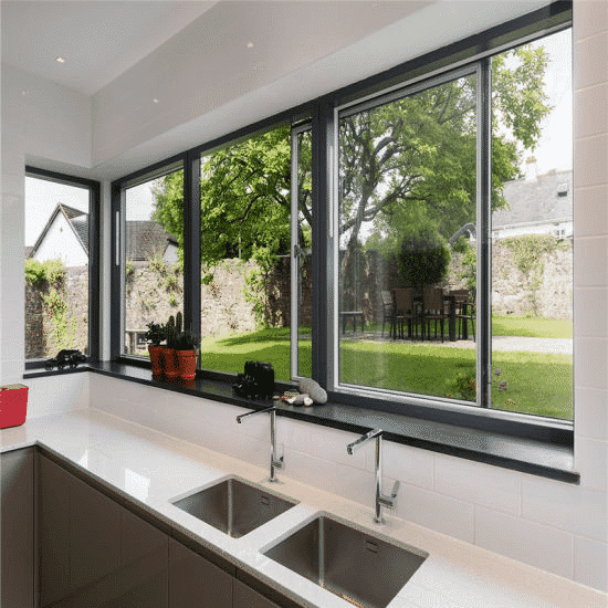 Cửa sổ lùa được ứng dụng rộng rãi cho những ngôi nhà có diện tích  nhỏ