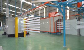 Hệ thống sơn tĩnh điện tại nhà máy gia công, sơn tĩnh điện Loval